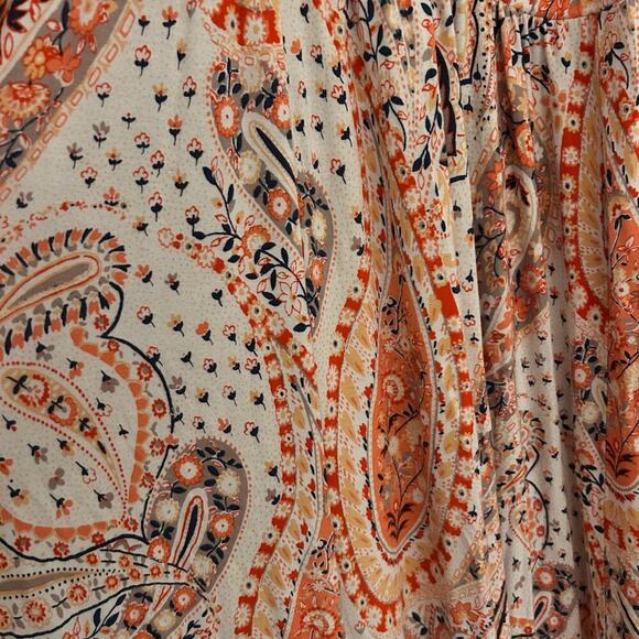 Old Navy Floral Paisley Maxi Dress Women’s 2X Sleeveless Cottagecore Scoop Neck - Picture 9 of 9